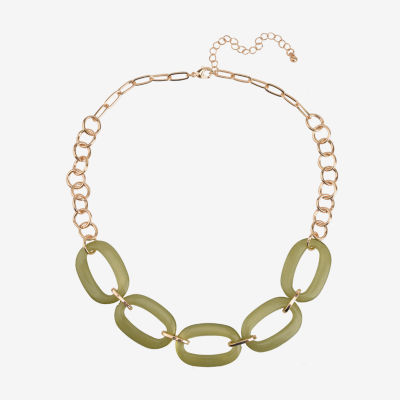 Mixit Gold Tone 18 Inch Link Link Necklace