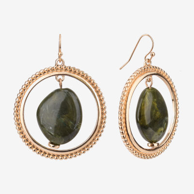 Mixit Gold Tone Drop Earrings