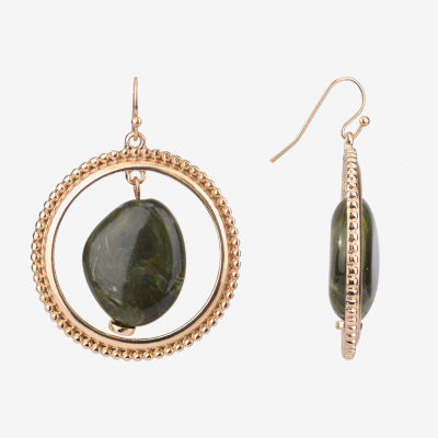 Mixit Gold Tone Drop Earrings