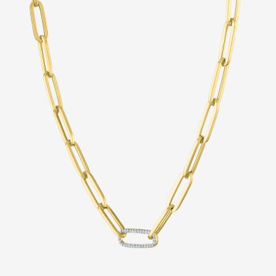 Diamond Addiction (G-H / Si2-I1) Womens 1/ CT. T.W. Lab Grown White 10K Gold Pendant Necklace