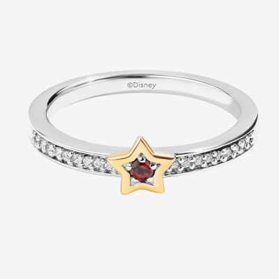 Disney Jewels Collection Womens Diamond Accent Natural White 14K Gold Over Silver Dumbo Cocktail Ring