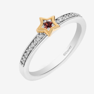 Disney Jewels Collection Womens Diamond Accent Mined White 14K Gold Over Silver Dumbo Cocktail Ring