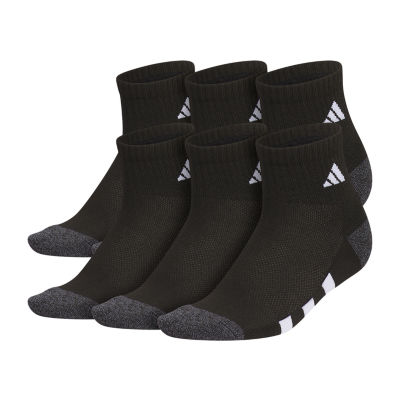 adidas Little & Big Boys 6 Pair Quarter Socks