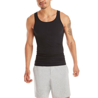 Hanes Comfortsoft Mens 4 Pack Tank