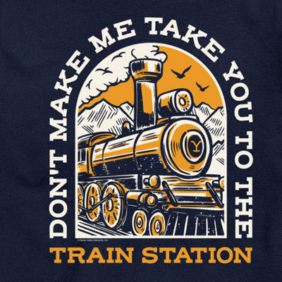 Mens Short Sleeve Yellowstone Graphic T-Shirt