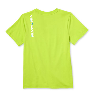 FILA Big Boys Embellished Crew Neck Short Sleeve Graphic T-Shirt