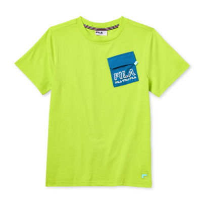 FILA Big Boys Embellished Crew Neck Short Sleeve Graphic T-Shirt