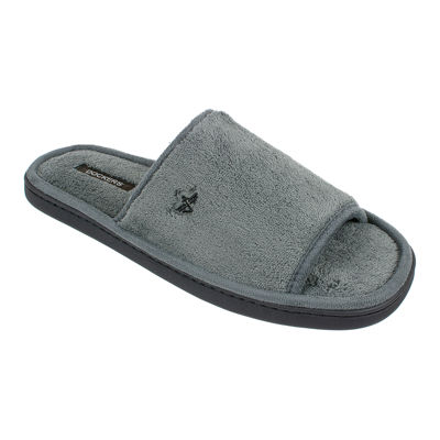 Dockers mens 2025 terry slide slippers