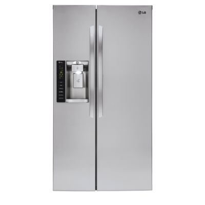 LG ENERGY STAR® 21.9 cu. ft. Smart Wi-Fi Enabled Ultra Large Capacity Side-By-Side Counter Depth Refrigerator