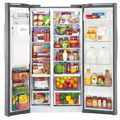 LG ENERGY STAR® 21.9 cu. ft. Smart Wi-Fi Enabled Ultra Large Capacity Side-By-Side Counter Depth Refrigerator