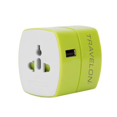 Travelon Universal Adapter with USB Charger