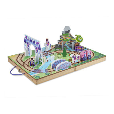Melissa & Doug Take-Along Kingdom Toy Playset