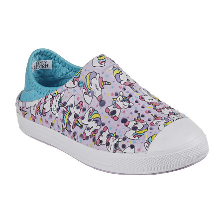  Skechers Little Girls Foamies Guzman Steps Slip-On Shoe