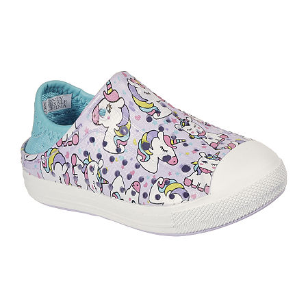  Skechers Toddler Girls Foamies Guzman Steps Slip-On Shoe