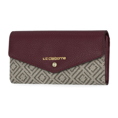 Liz claiborne discount envelope clutch wallet