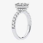 Signature By Modern Bride Womens 2 CT. T.W. Lab Grown White Diamond 14K White Gold Engagement Ring