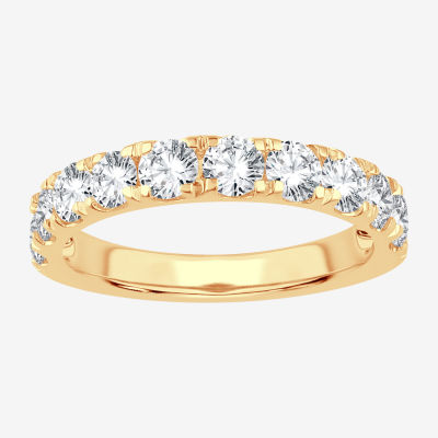 H-I Si1-Si2) Womens 1/2 Lab Grown White Diamond 14K