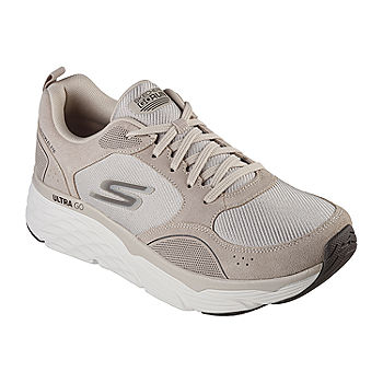 Go Run Max Cushioning Grand Suite Mens Walking Shoes, Color: Beige - JCPenney