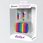 True Wireless Rainbow Long Stem Earbuds with Charging Case