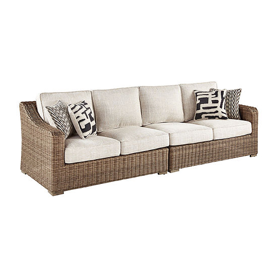 Outdoor By Ashley Beachcroft 2-pc. Patio Sectional Weather Resistant
