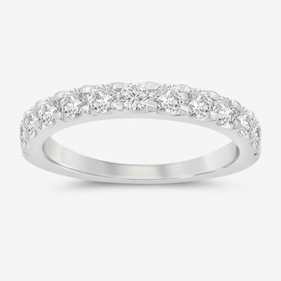 (I / Si2) 1 CT. T.W. Lab Grown White Diamond 14K Gold Wedding Band