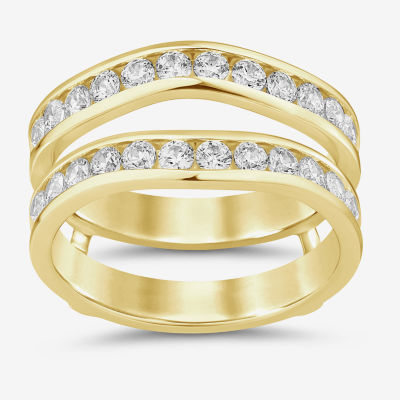 (I / Si2) Womens 1 CT. T.W. Lab Grown White Diamond 14K Gold Band