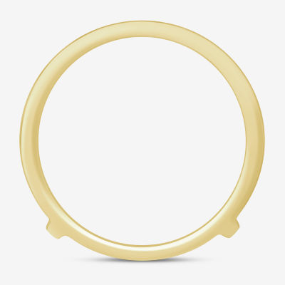 (I / Si2) Womens 1 CT. T.W. Lab Grown White Diamond 14K Gold Band