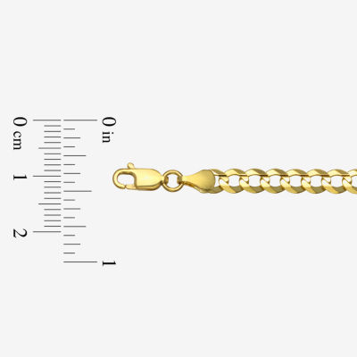 14K Yellow Gold 4.65 MM Curb Necklace 20"
