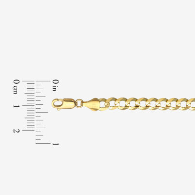 14K Yellow Gold 5.7MM Curb Necklace