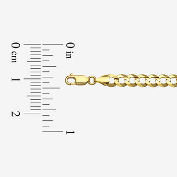 Solid 14k Yellow Gold Filled Rope Chain Necklace (3.2 mm, 22 inch)