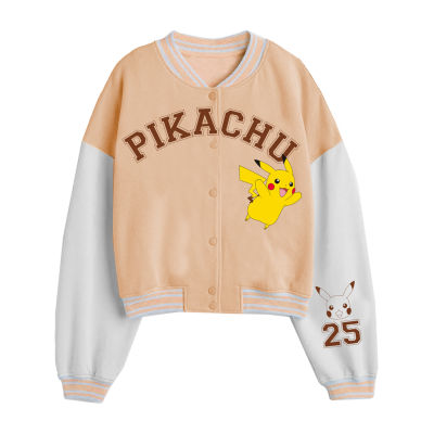 Little Big Girls Pokemon Lightweight Bomber Jacket