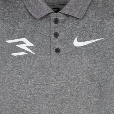 Nike 3BRAND by Russell Wilson Big Boys Short Sleeve Polo Shirt