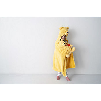 Disney Collection Winnie The Pooh Wearable Blanket | Orange | One Size | Blankets + Throws Wearable Blankets