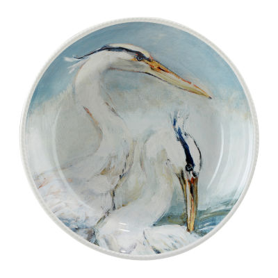 Certified International Shorebirds Serving Bowl 28846, Color: Blue ...