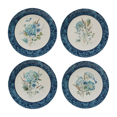 Certified International Bohemian Blue 16-pc. Earthenware Dinnerware Set