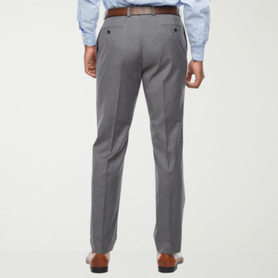 Van Heusen Cool Flex Mens Stretch Fabric Slim Fit Flat Front Suit Pant