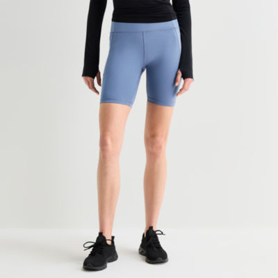 Xersion EverUltra™ Womens 8" High Rise Stretch Fabric Quick Dry Bike Short