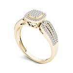 1/3 CT. T.W. Diamond 10K Yellow Gold Engagement Ring