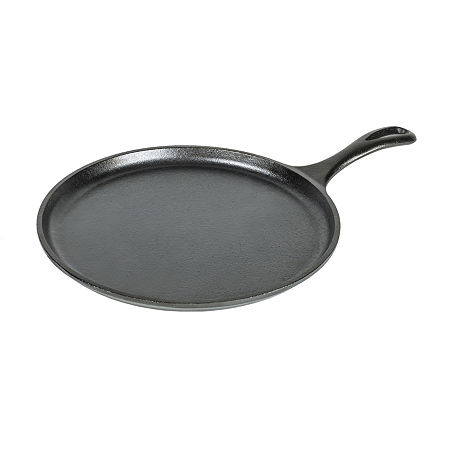 Lodge Cookware 10.5 Cast Iron Griddle, One Size, Black