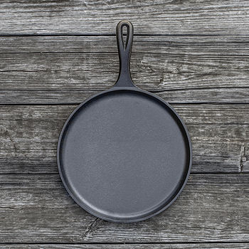 Lodge Cookware Cast Iron 10 Chef Style Skillet, Color: Black - JCPenney