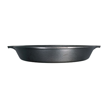 Lodge Cookware 17 Cast Iron Skillet Dual Handle, One Size, Black