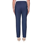 Alfred Dunner Classics Womens Slim Pull-On Pants