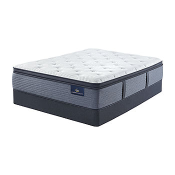 Serta® Renewed Plush Pillowtop - Mattress Only, Color: White - JCPenney