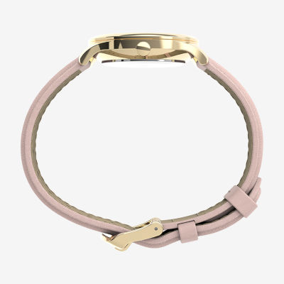 Timex Womens Pink Leather Strap Watch Tw2v25200jt JCPenney