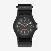 Timex® Expedition® Newness Mens Leather Strap Field Watch