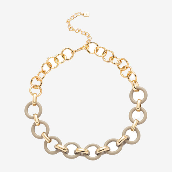Worthington 17 Inch Link Collar Necklace