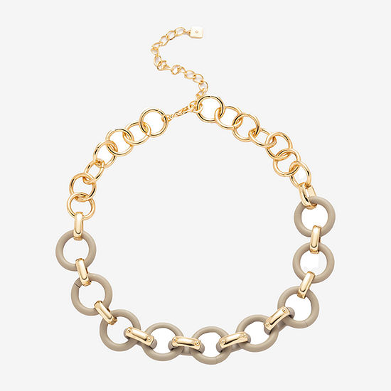 Worthington 17 Inch Link Collar Necklace