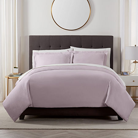 Serta X Comfort 3-pc. Duvet Cover Set, One Size, Purple