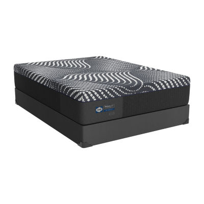 Sealy® Posturpedic Plus® High Point Hybrid Firm - Mattress + Box Spring