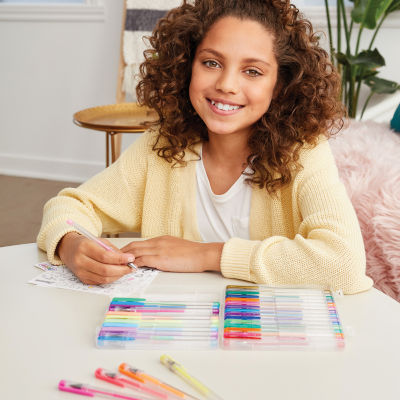 Three Cheers For Girls Gel Pen - 30 Piece Set 30-pc. Craft Kit